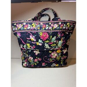 Vera Bradley Glenna Shoulder/Tote Ribbons Breast Cancer Awareness Floral Retired